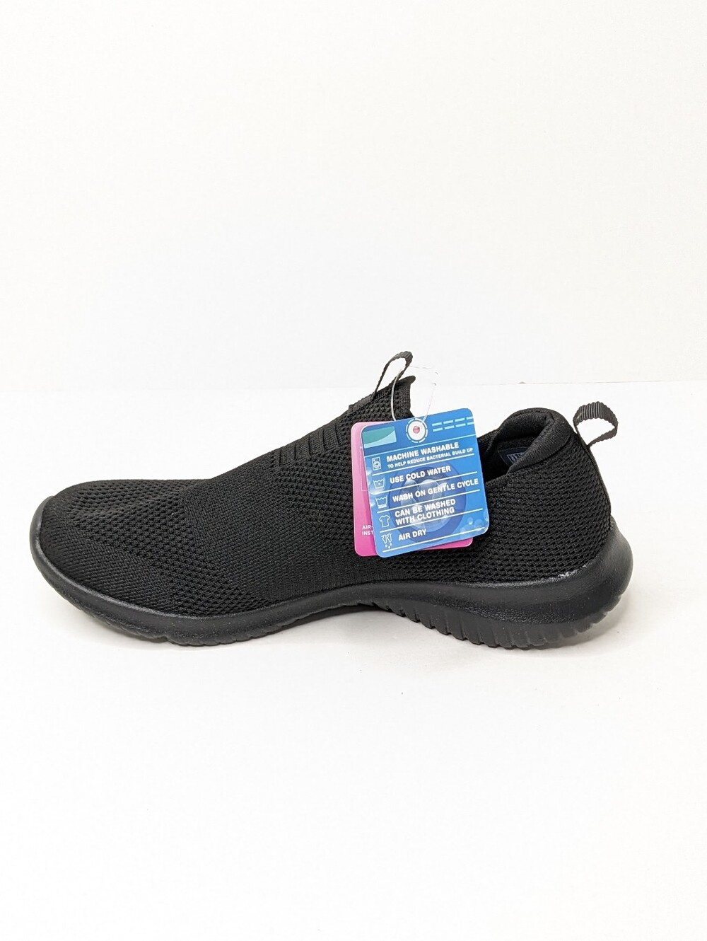 Skechers Ultra Flex Slip-On Memory Foam Sneakers Black Women's 6.5 - Picture 4 of 6